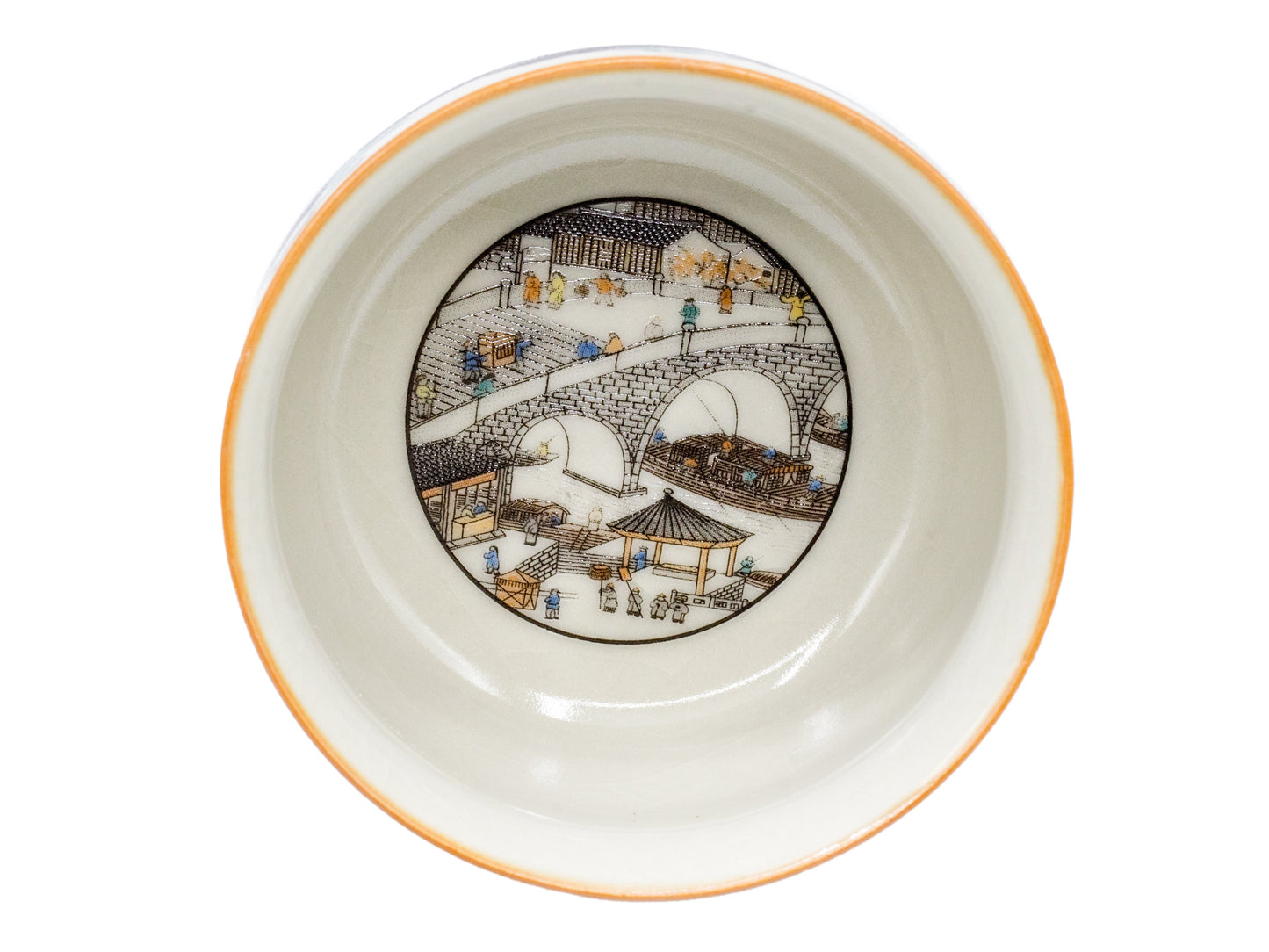 Beijing-Hangzhou Universiade Master Cup with Traditional Landscape Design # 93457, 160 ml - TeaPot Bliss