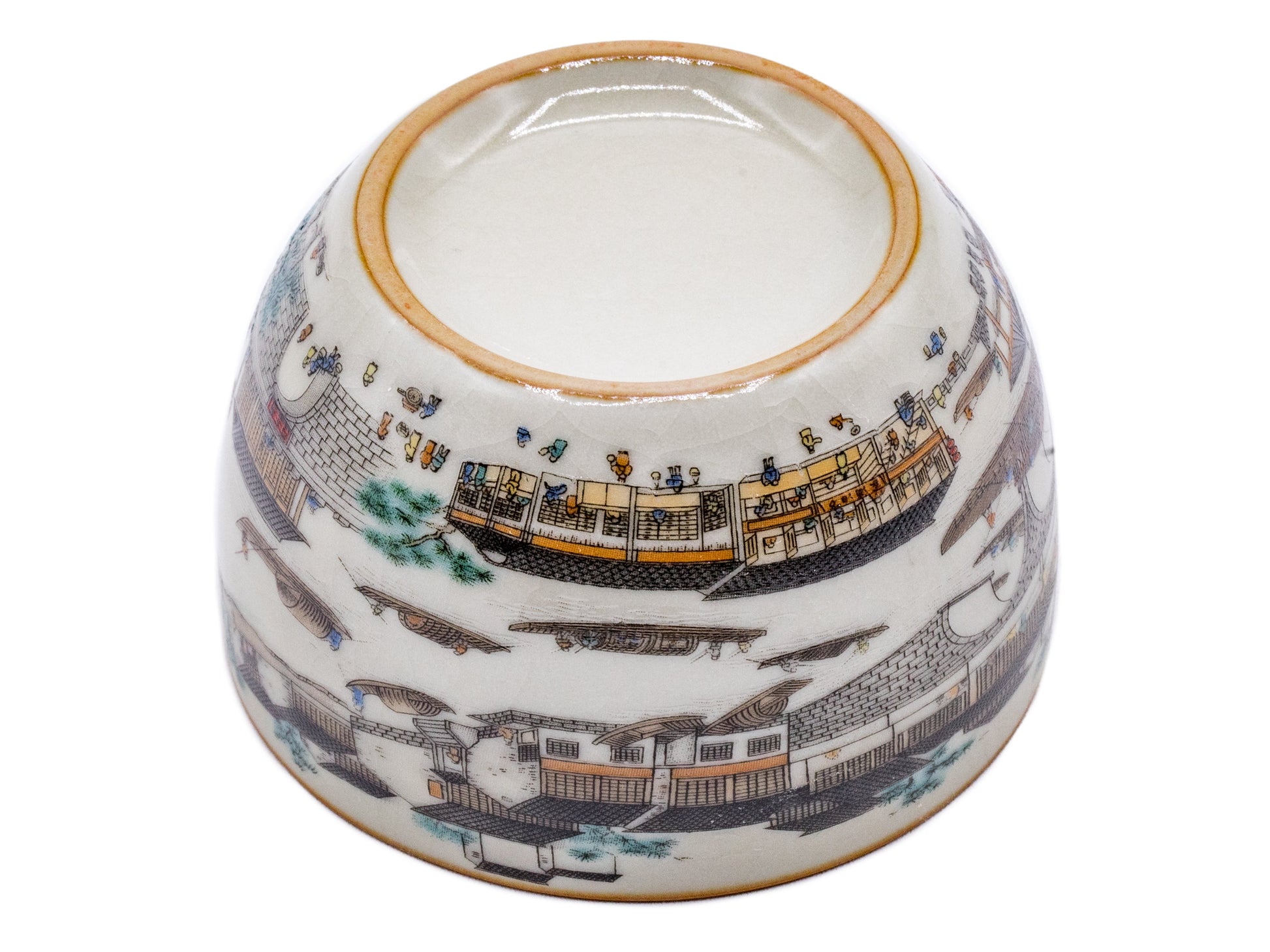 Beijing-Hangzhou Universiade Master Cup with Traditional Landscape Design # 93457, 160 ml - TeaPot Bliss