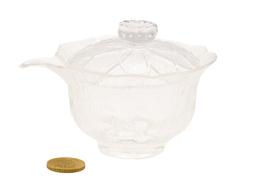 Glass gaiwan with lid # 93367, 180 ml - TeaPot Bliss