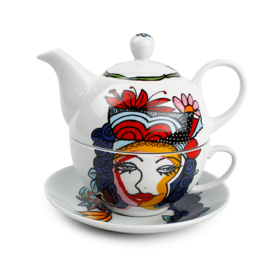 JOSIEN BROEREN Tea For One - TeaPot Bliss