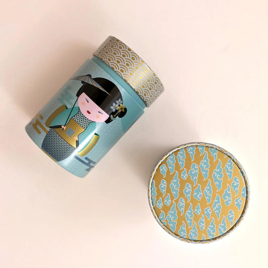 Voorraadblik Little Geisha Blauw 150g - TeaPot Bliss