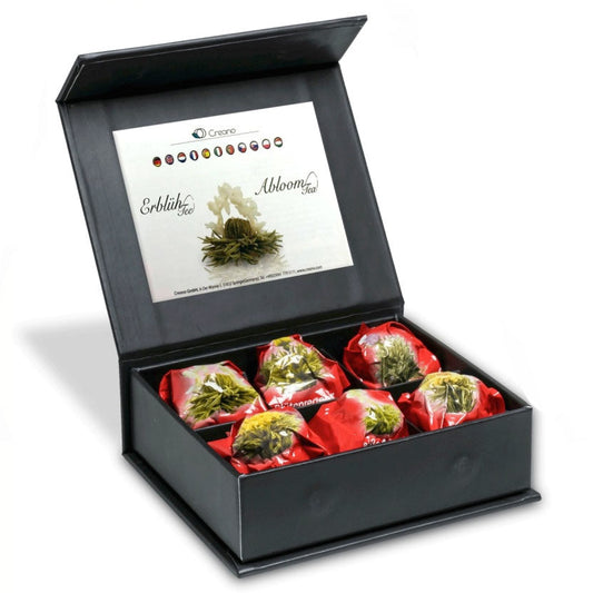 Theebloemen Witte thee boeket cadeaudoosje - TeaPot Bliss