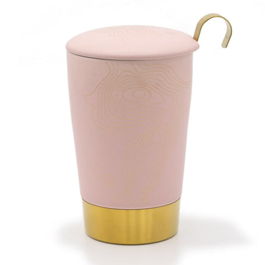 TEAEVE Precious nude - mok met zeefje - TeaPot Bliss