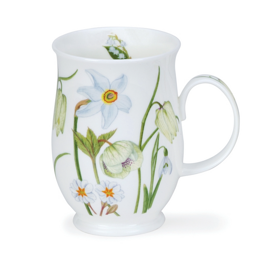 DUNOON Suffolk theekop 0.31L Sonata White - TeaPot Bliss