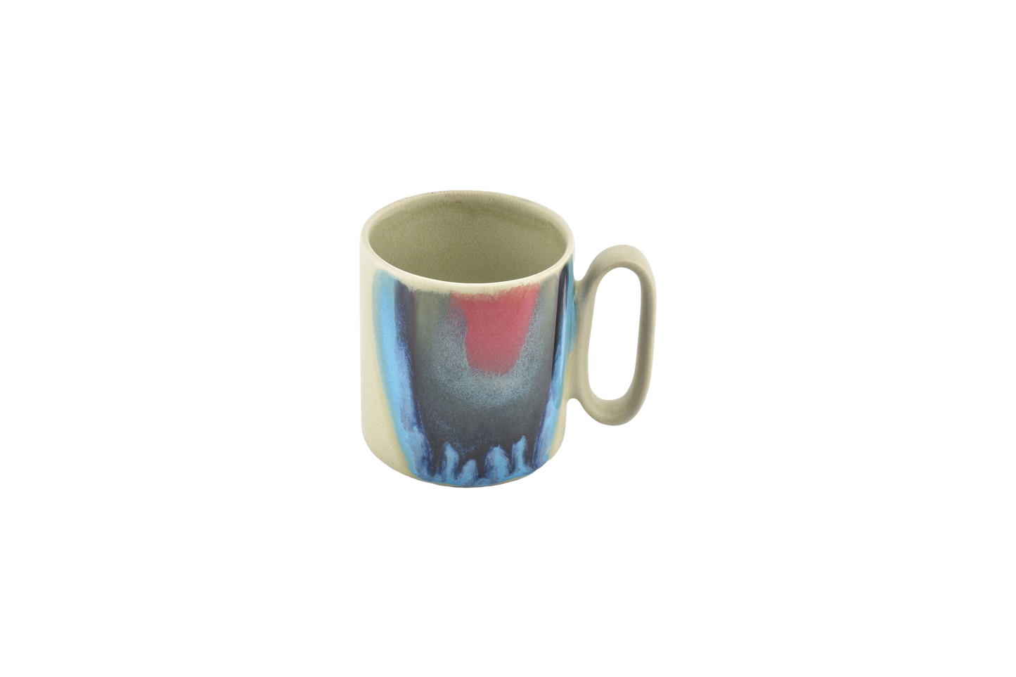 Theekop Green Rainbow Paint 0.39L - TeaPot Bliss