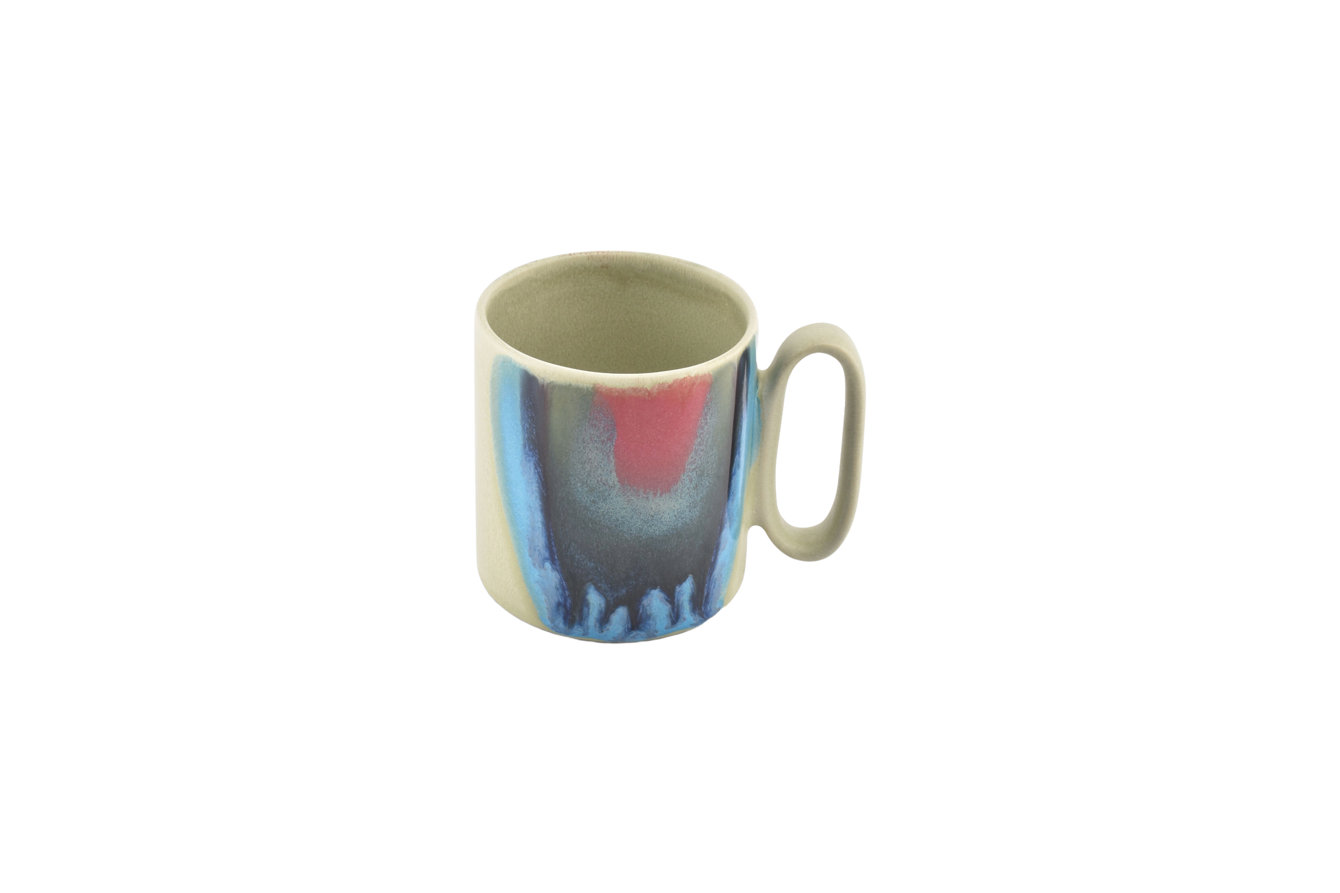 Theekop Green Rainbow Paint 0.39L - TeaPot Bliss