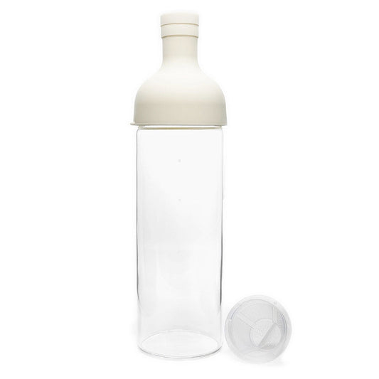 Hario Icetea fles met filter wit - TeaPot Bliss