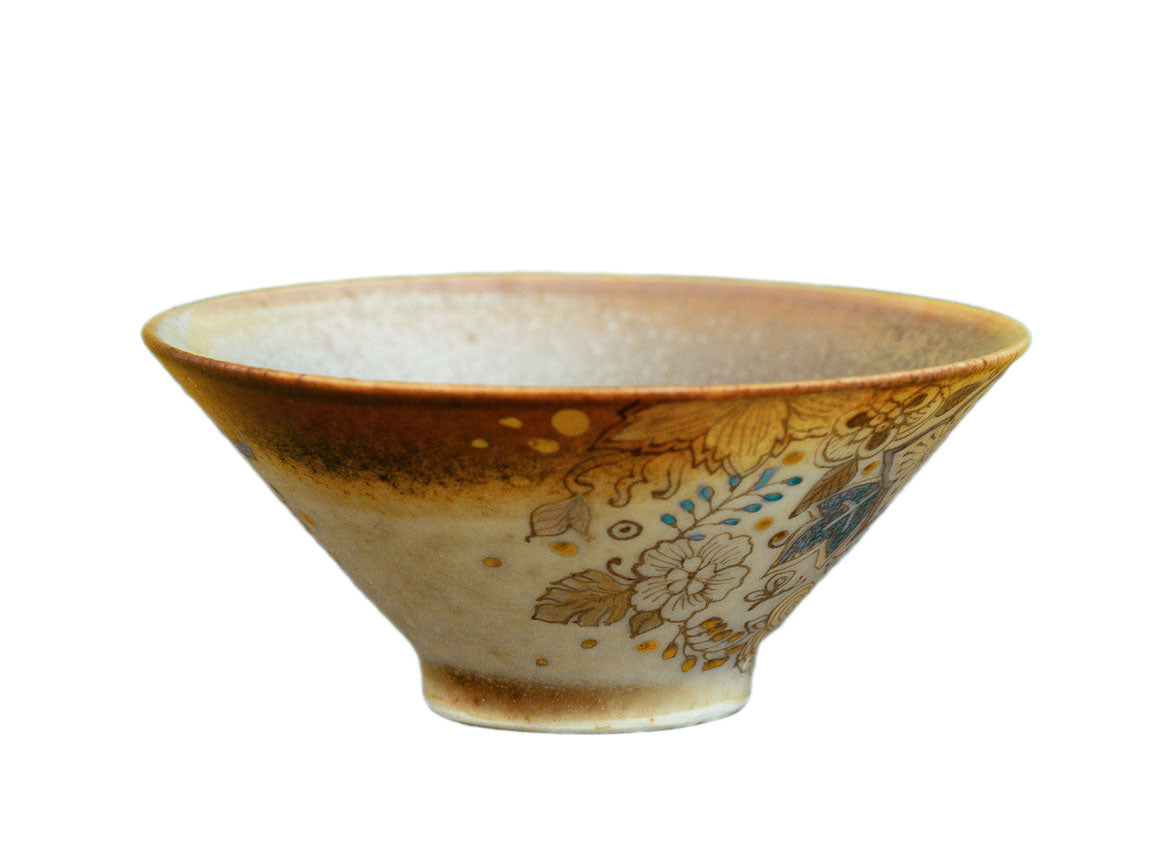 Cup # 31980, wood firing/ceramic/hand painting, 44 ml. - TeaPot Bliss