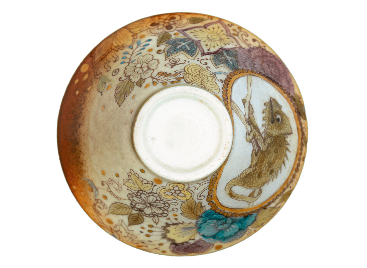 Cup # 31980, wood firing/ceramic/hand painting, 44 ml. - TeaPot Bliss
