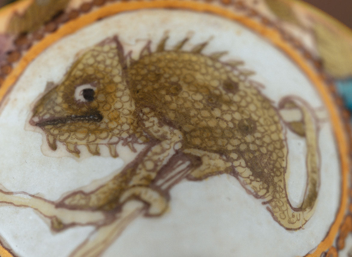 Cup # 31980, wood firing/ceramic/hand painting, 44 ml. - TeaPot Bliss