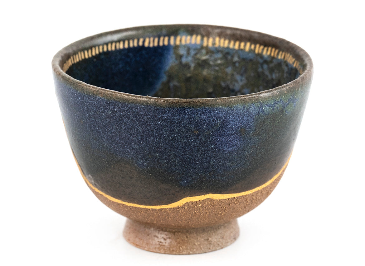 Cup # 35332, wood firing/ceramic/hand painting, 98 ml. - TeaPot Bliss