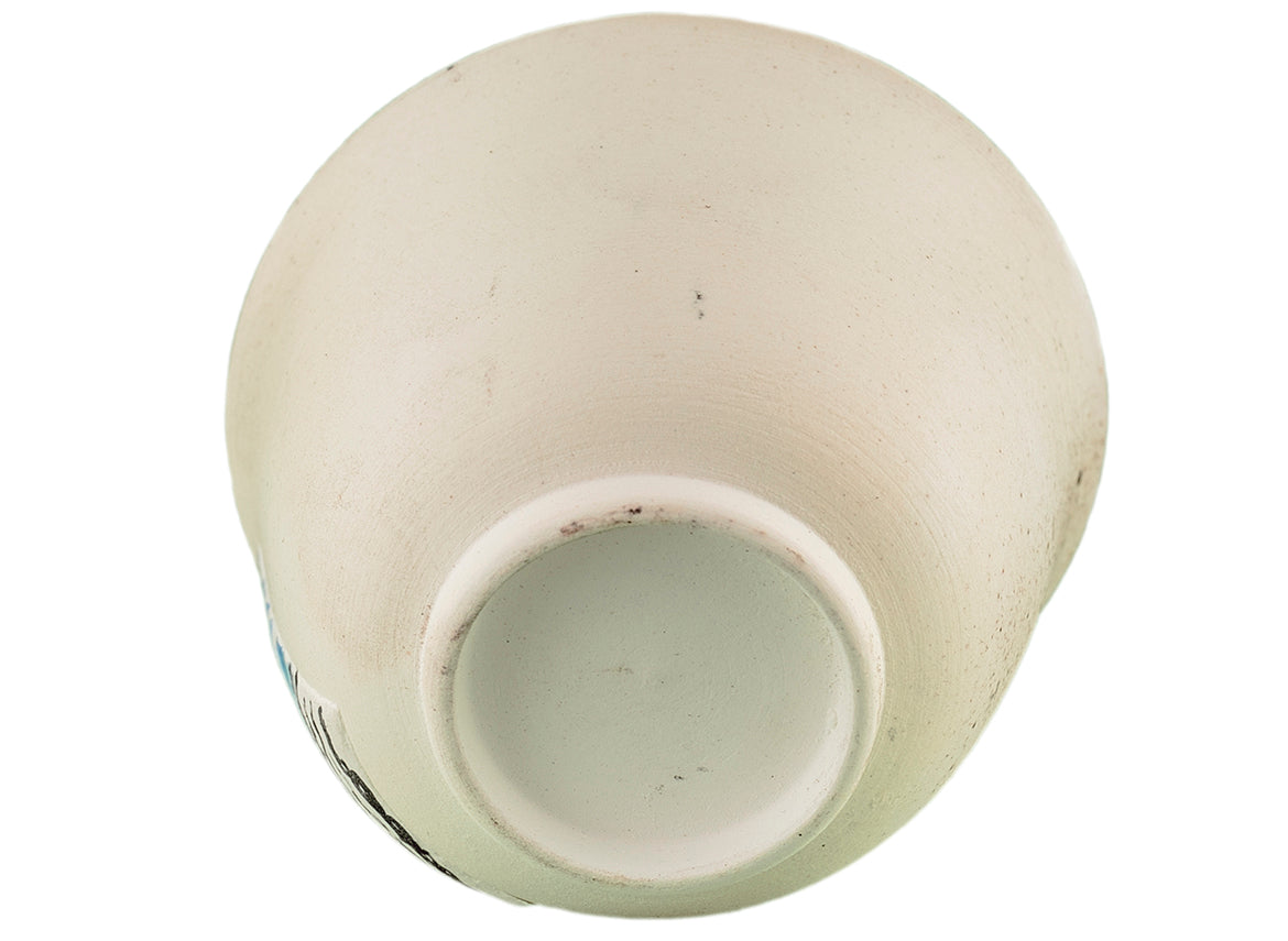 Cup # 36479, wood firing/ceramic/hand painting, 68 ml. - TeaPot Bliss