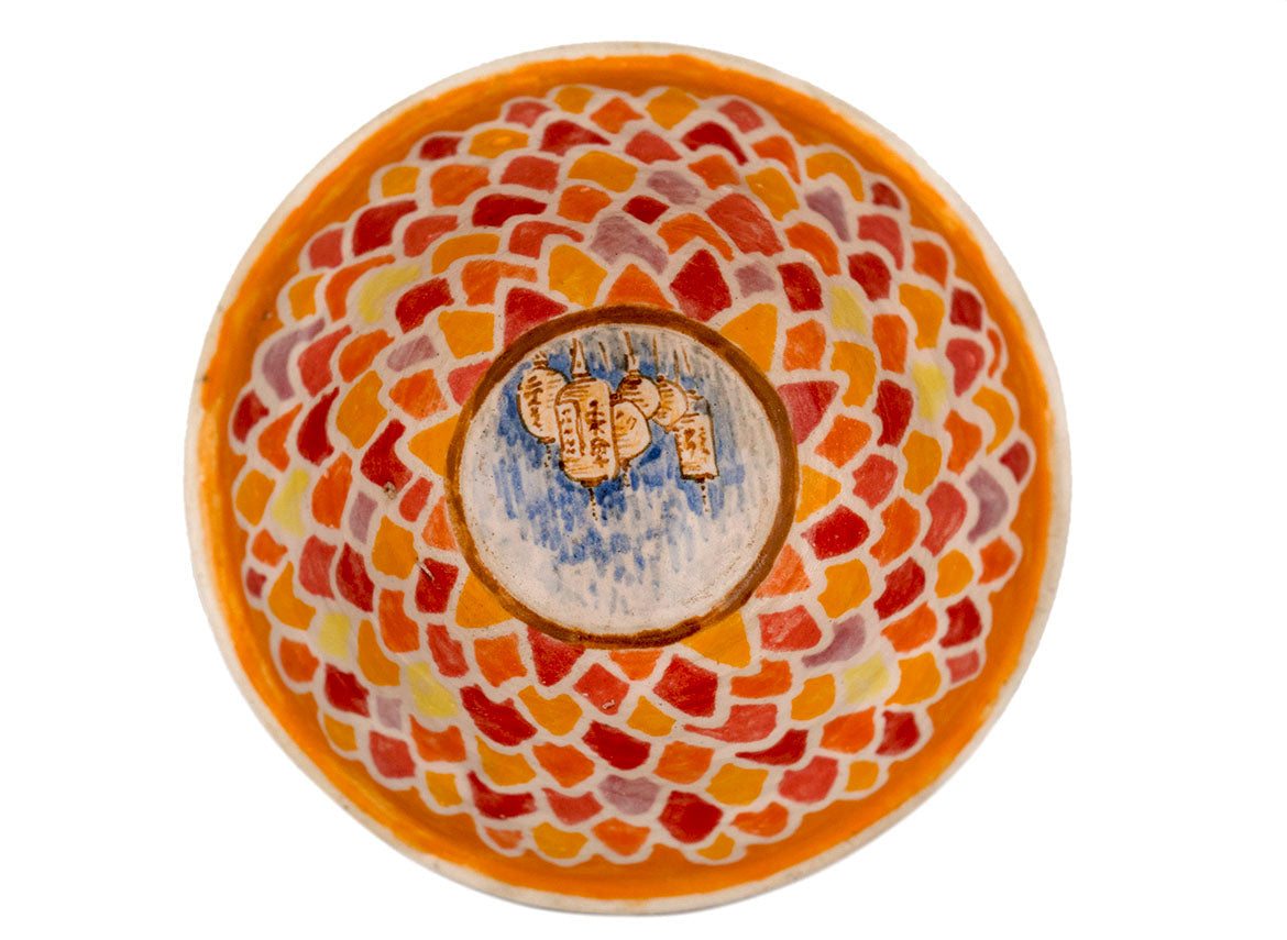 Cup # 39455, ceramic/hand painting, 50 ml.93 - TeaPot Bliss