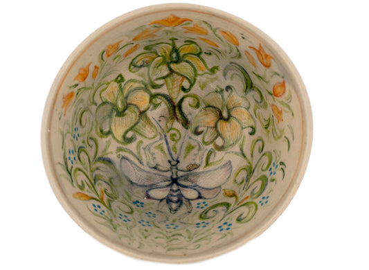 Cup # 39476, ceramic/hand painting, 70 ml. - TeaPot Bliss