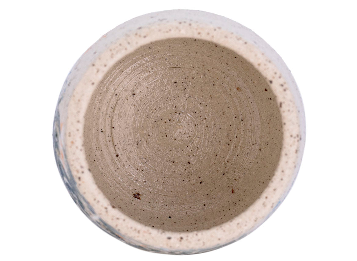 Cup handmade Moychay 'Circles on the water' # 43859, ceramic/hand painting, 94 ml. - TeaPot Bliss