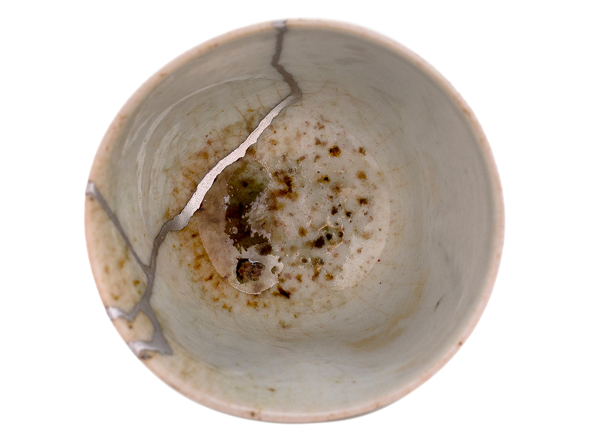 Cup kintsugi handmade Moychay, # 44000, ceramic, 150 ml. - TeaPot Bliss