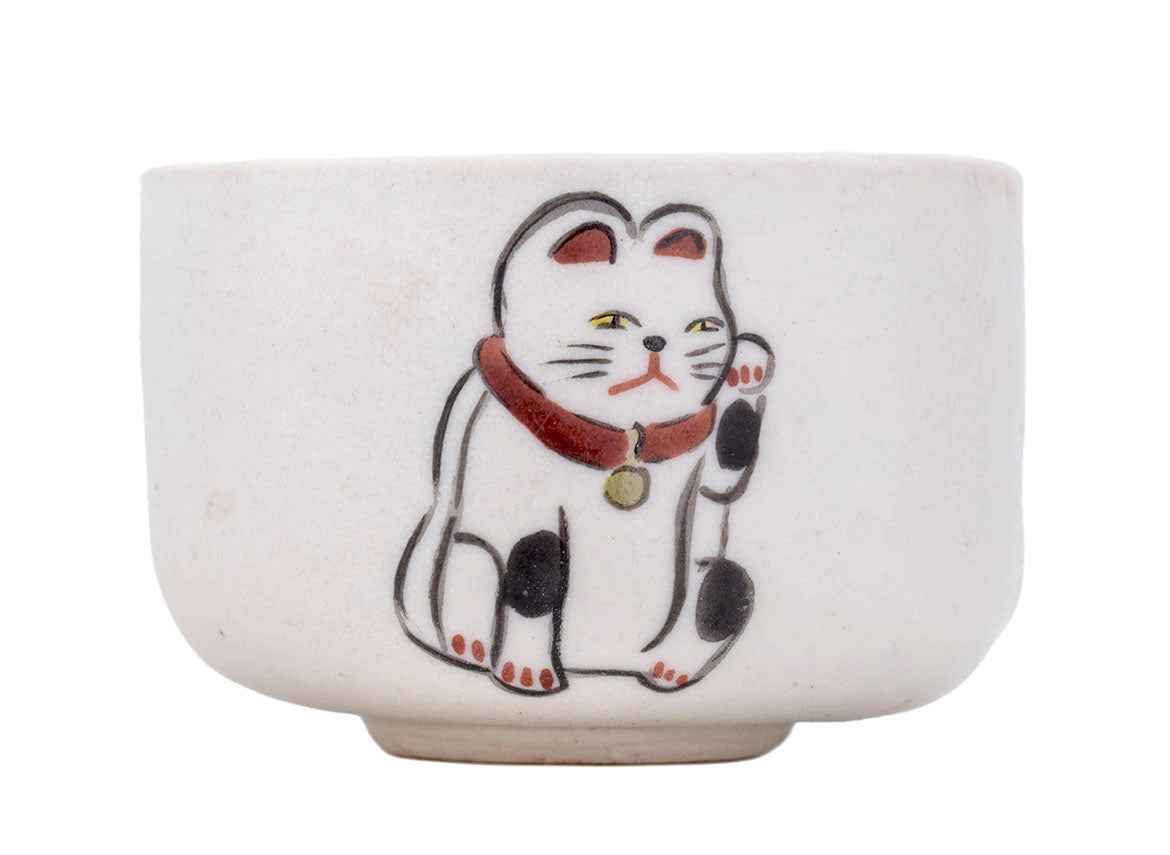 Cup Moychay 'Japanese toys. Maneki-neko' # 44487, ceramic/hand painting, 47 ml. - TeaPot Bliss