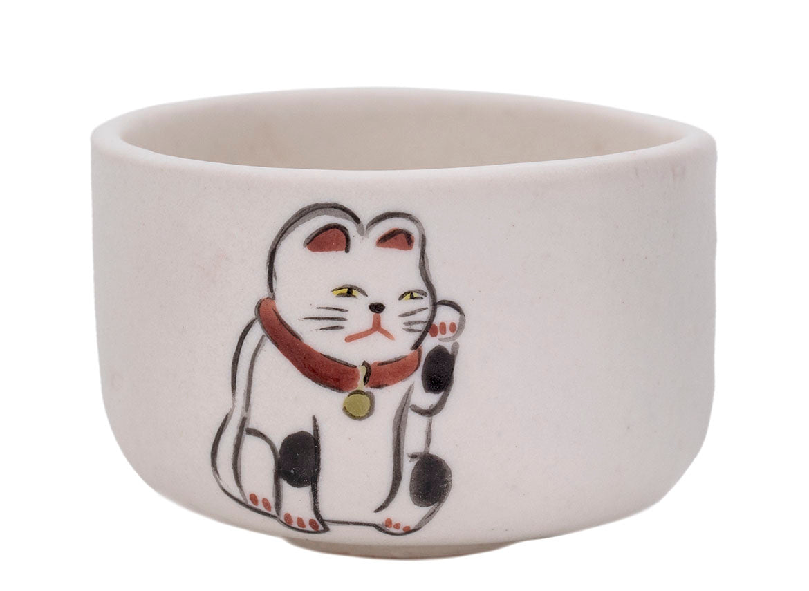 Cup Moychay 'Japanese toys. Maneki-neko' # 44487, ceramic/hand painting, 47 ml. - TeaPot Bliss