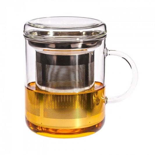 Thee mok met filter en deksel - TeaPot Bliss