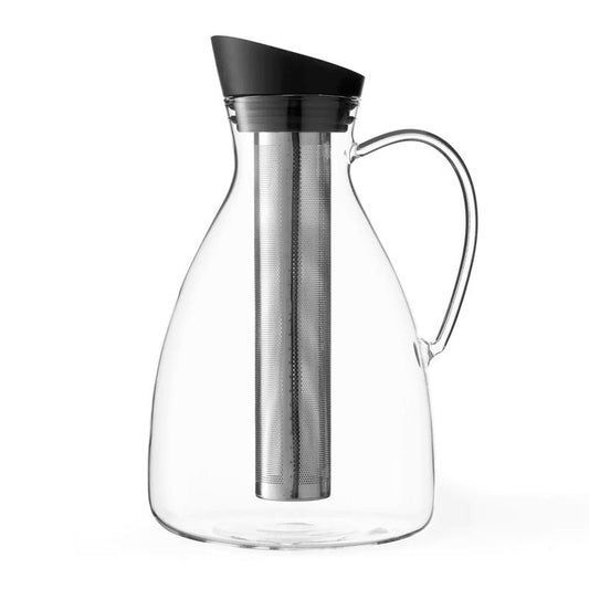 Infusion Karaf met Filter Black - TeaPot Bliss